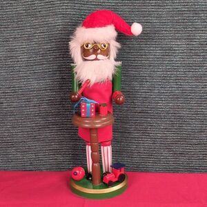 Santa Nutcracker Making Toys